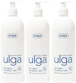 3-sztuki-ulga-zel-myjacy-cialo-i-twarz-400ml-ziaja-nadmierne-luszczenie