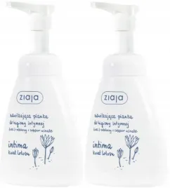 2-sztuki-intima-nawilzajaca-pianka-kwiat-lotosu-250ml-ziaja-kwas-mlekowy
