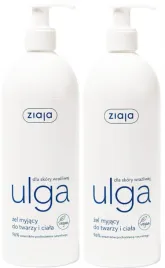 2-x-ziaja-ulga-zel-myjacy-cialo-twarz-doz-400ml-intensywne-nawilzenie