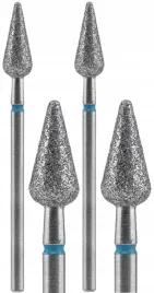2-x-staleks-frez-diamentowy-grusza-ostra-niebieska-expert-srednica-5mm