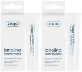 2-x-ziaja-lanolina-kosmetyczna-10-g-zmiekczenie-naskorka-przesuszona-skora