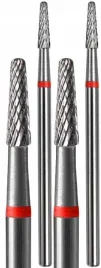 2-x-staleks-frez-z-weglika-spiekanego-stozek-czerwony-expert-srednica-23mm