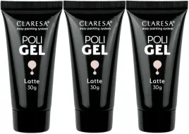 3-sztuki-poli-gel-zel-budujacy-latte-30g-claresa-latwa-praca-wytrzymaly