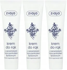3-x-ziaja-krem-do-rak-z-ceramidami-i-koncentratem-lipidowym-sucha-skora