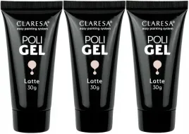 3-x-claresa-poli-gel-zel-budujacy-latte-30g-wytrzymaly-bezwonny-gesty