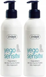 2-x-ziaja-yego-sensitiv-zel-do-mycia-twarzy-lagodzacy-200ml-meski-zapach