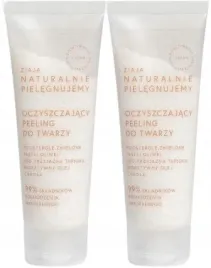 2-x-ziaja-naturalnie-oczyszczanie-peeling-do-twarzy-zluszczenie-naskorka