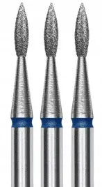 frez-diamentowy-plomien-ostry-niebieski-srednica-18mm-staleks-3-sztuki