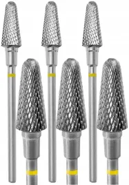3-x-staleks-frez-z-weglika-spiekanego-sciety-stozek-zolty-srednica-6mm