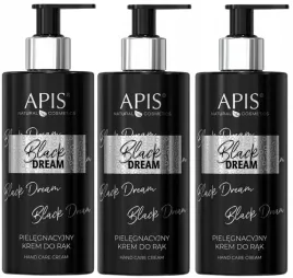 3-szt-black-dream-pielegnacyjny-krem-do-rak-300ml-apis-olej-slonecznikowy