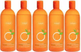 5-sztuk-pomaranczowe-kremowe-mydlo-pod-prysznic-500ml-ziaja-nie-wysusza