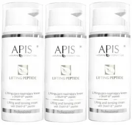 3-x-apis-liftingujaco-napijajacy-krem-z-snap-8-mt-peptide-cera-dojrzala