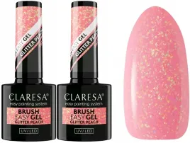 2-x-claresa-brush-easy-gel-glitter-peach-samopoziomujacy-szybka-aplikacja