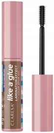claresa-like-a-glue-zel-do-brwi-02-brown-trwaly-efekt-laminacji-supermocny