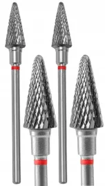 2-x-staleks-frez-z-weglika-spiekanego-stozek-czerwony-expert-srednica-6mm