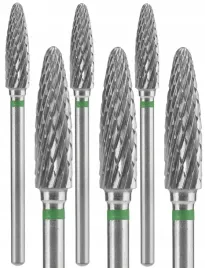 3-x-staleks-frez-z-weglika-spiekanego-stozek-okragly-zielony-srednica-4-mm