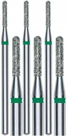 3-x-staleks-frez-diamentowy-zaokraglony-walec-zielony-srednica-14-mm