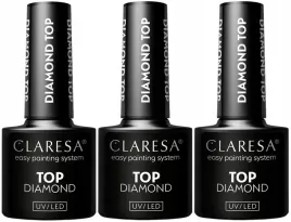 top-diamond-no-wipe-5g-claresa-diamentowy-polysk-wysoka-trwalosc-3-sztuki
