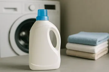 butelka z płynem do prania
