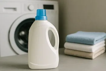 butelka z płynem do prania