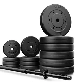 zestaw-obciazen-bitumicznych-do-cwiczen-46-kg-z-gryfem-sztanga-trex-sport