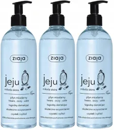 3-szt-jeju-plyn-micelarny-390ml-ziaja-mloda-cera-niedoskonalosci-ksylitol