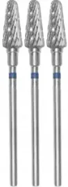 3-x-staleks-frez-z-weglika-spiekanego-sciety-stozek-niebieski-expert-6mm