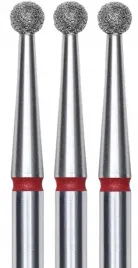 3-x-staleks-frez-diamentowy-kulka-czerwona-expert-srednica-25mm-trwaly