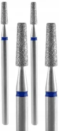 2-x-staleks-frez-diamentowy-sciety-stozek-niebieski-expert-srednica-25mm