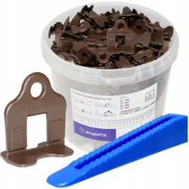 system-poziomowania-plytek-simplefix-500-klipsow-2mm-100-klinow-polski