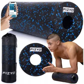 duzy-walek-do-masazu-plecow-fizyo-piankowy-epp-gladki-roller-fitness-45cm