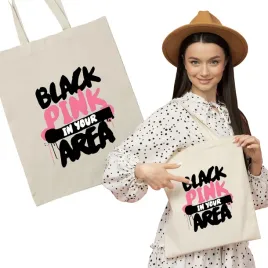 torba-bawelniana-na-zakupy-ecru-nadruk-wzory-blackpink