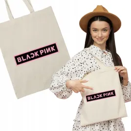 torba-bawelniana-na-zakupy-ecru-nadruk-wzory-blackpink