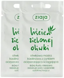 2-x-ziaja-liscie-oliwki-maska-kaolinowa-saszetka-7ml-prowitamina-b5-cynk