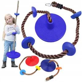 lina-do-wspinaczki-dla-dziecka-hustawka-ogrodowa-z-siedziskiem-niebieska