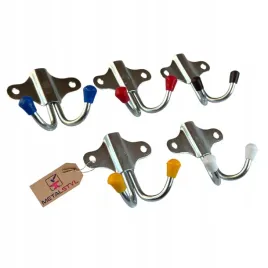 wieszak-scienny-podwojny-przykrecany-na-ubrania-haczyk-meblowy-prl-5-sztuk