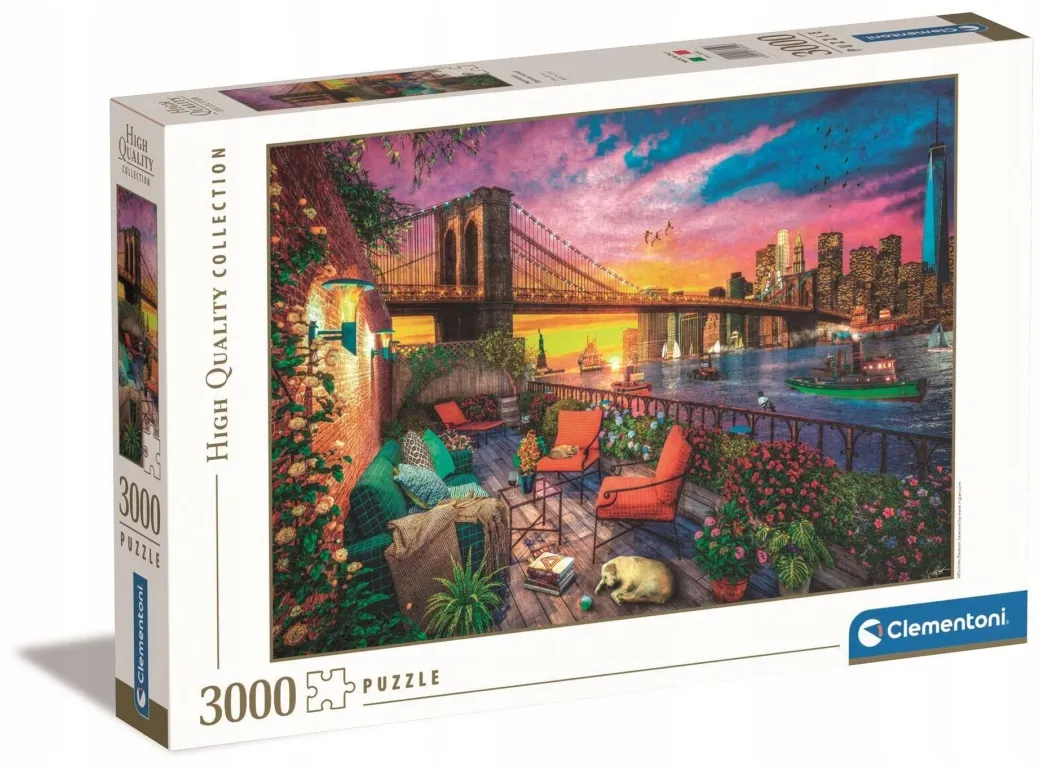 puzzle-3000-manhattan-balcony-sunset