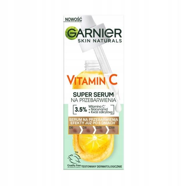 GARNIER Vitamin C+ Serum do twarzy na przebarwienia 30ml