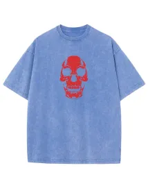 koszulka-oversize-efekt-sprania-nadruk-silikonowy-czaszka-jasnoniebieski-xl
