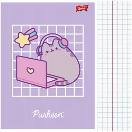 zeszyt-a5-w-kratke-60-kartek-laminowany-unipap-majewski-pusheen-kotek