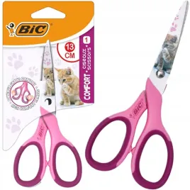 nozyczki-dzieciece-metalowe-kotek-rozowe-bezpieczne-13cm-gumowy-uchwyt-bic