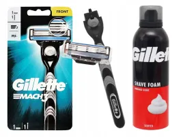 maszynka-do-golenia-gillette-mach3-1-wklad-pianka-do-golenia-200ml