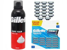 wklady-do-maszynki-gillette-mach-3-sport-noze-ostrza-x17szt-pianka-200ml