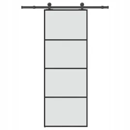 vidaxl-drzwi-przesuwne-z-osprzetem-szklo-esg-i-aluminium-76x205-cm