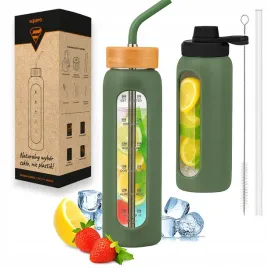 szklana-butelka-na-wode-z-motywacja-miarka-z-2-slomkami-bidon-z-ustnikiem