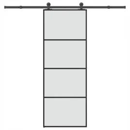 vidaxl-drzwi-przesuwne-z-osprzetem-szklo-esg-i-aluminium-76x205-cm
