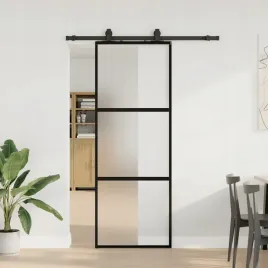vidaxl-drzwi-przesuwne-z-zestawem-okuc-czarne-76x205cm-szklo-hartowane