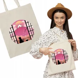 torba-bawelniana-na-zakupy-ecru-nadruk-wzory-japonia-sakura