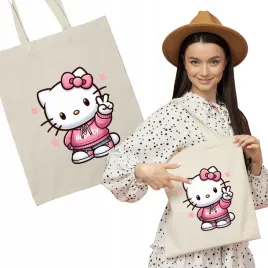 torba-bawelniana-na-zakupy-ecru-nadruk-wzory-hello-kitty-kotek