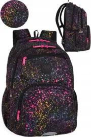 plecak-coolpack-dwiekomory-mlodziezowy-pick-galaktyka-kolorowe-kropki
